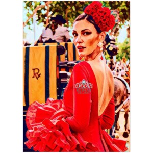 Fine Art Poster A2 · “Cristina, Reina de la Feria”